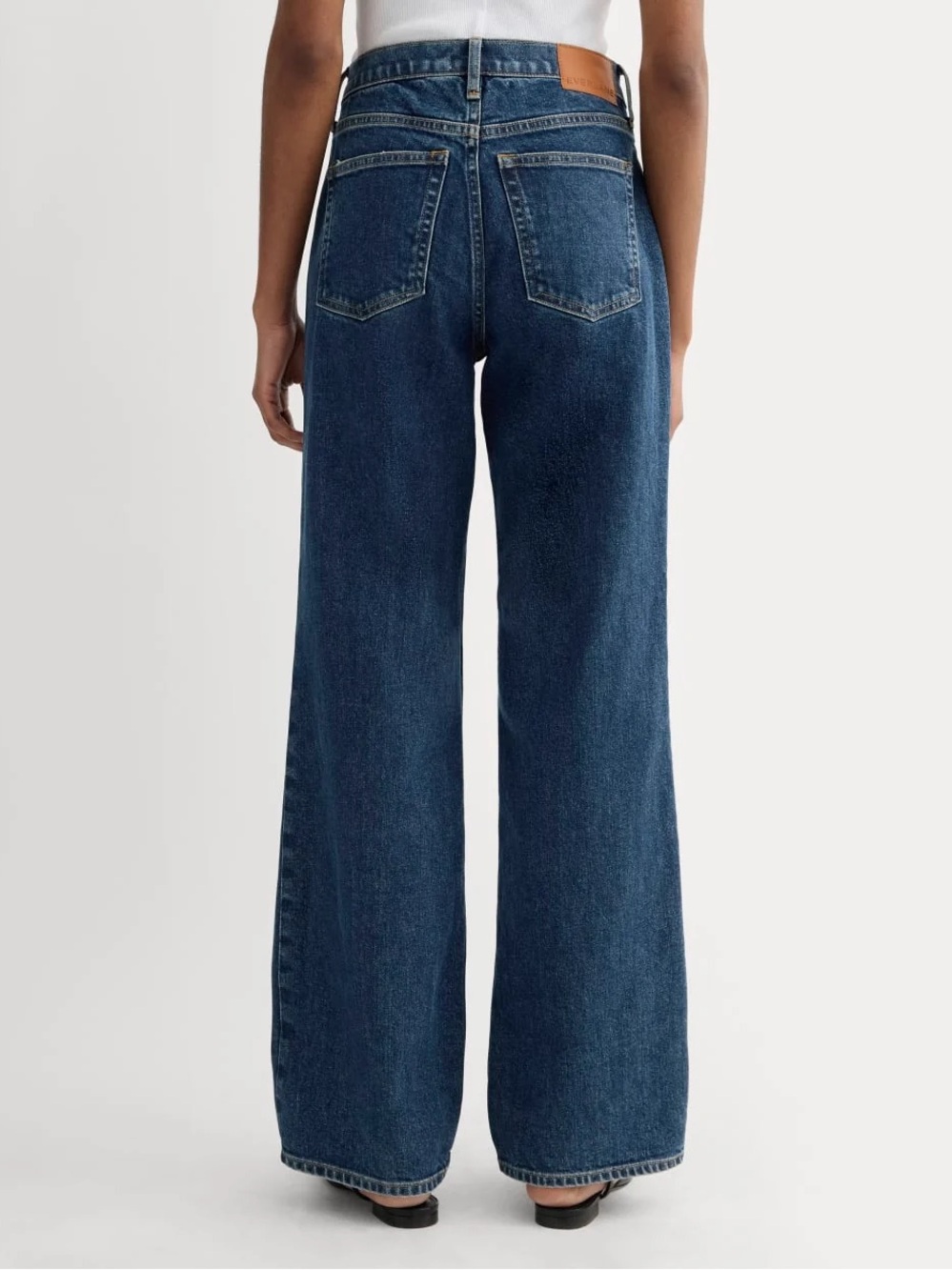 Everlane The 90’s Forever Jean Dark Indigo Wash NWT - Picture 2 of 16